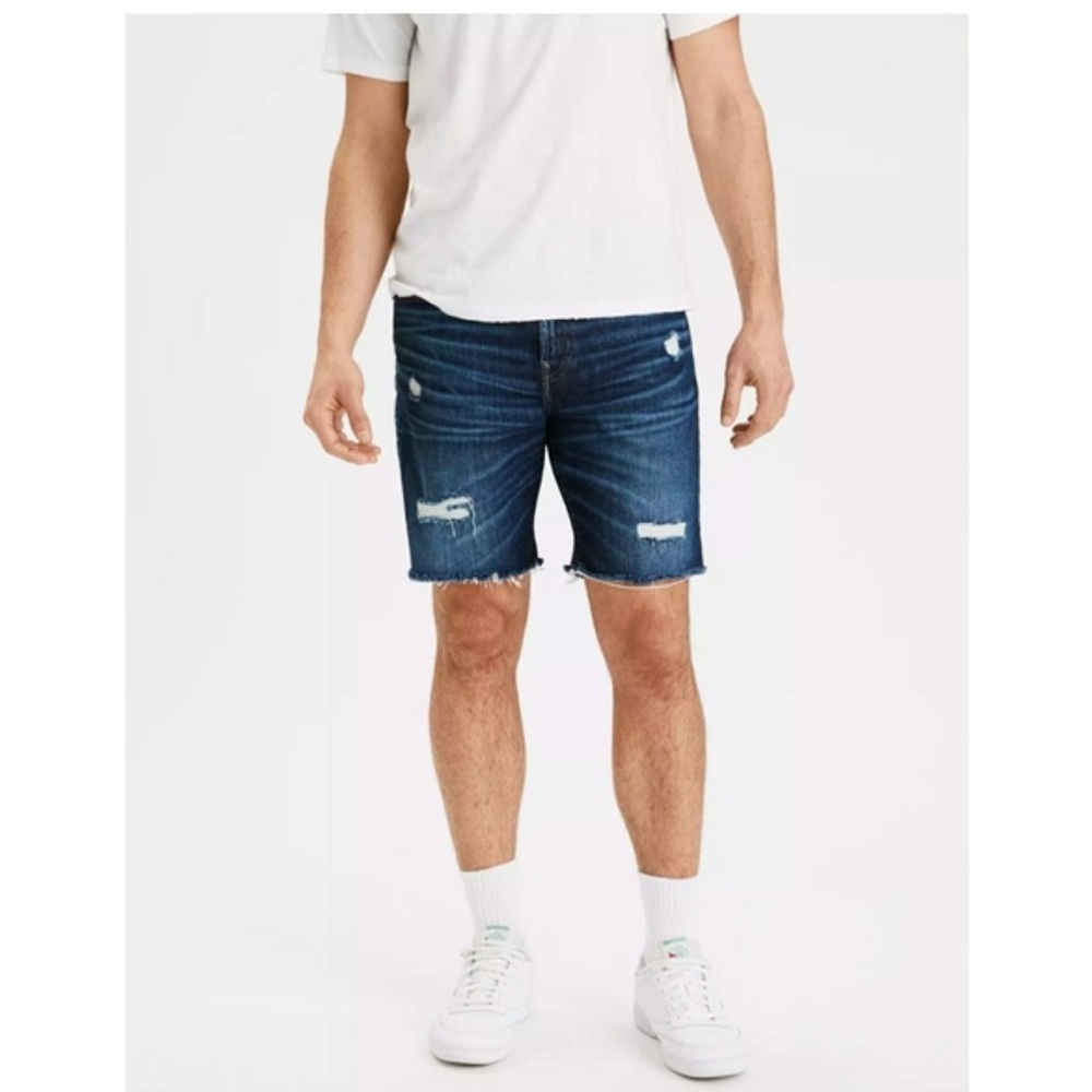 Men’s American Eagle Next Level Airflex Denim/Jean Athletic Fit Shorts. Size 30.